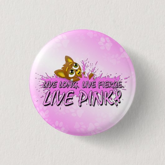 Team Live Pink! Button 2011 (Voorkant)