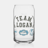 Team Logan Gilmore Girls Design Blikvorm Glas (Voorkant)