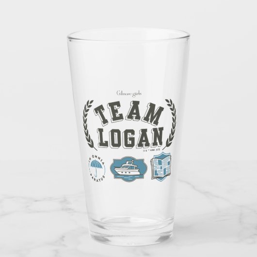Team Logan Gilmore Girls Design Glas (Voorkant)