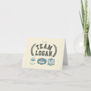 Team Logan Gilmore Girls Design Notitiekaartje