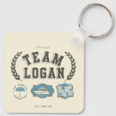 Team Logan Gilmore Girls Design Sleutelhanger (Achterkant)