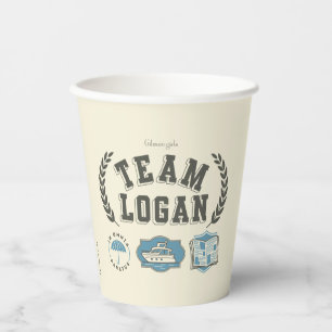Team Logan Gilmore Girls Ontwerp Papieren Bekers