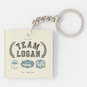 Team Logan Gilmore Girls-ontwerp Sleutelhanger (Achterkant)