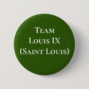 Team Louis IX (Saint Louis) Ronde Button 5,7 Cm