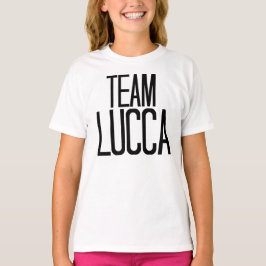 Team Lucca T-shirt in wit