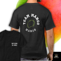 TEAM mangue moderne gymnase tshirt EDITABLE nom