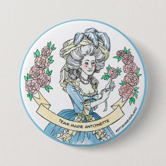 Team Marie Antoinette Ronde Button 7,6 Cm