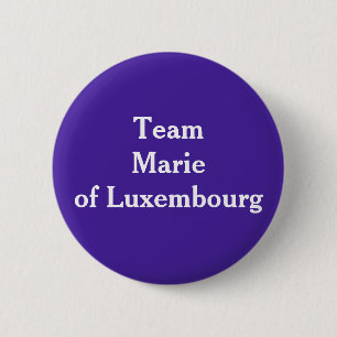 Team Marie van Luxemburg Ronde Button 5,7 Cm