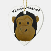 Team Mascot Keramisch Ornament (Links)