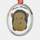 Team Mascot Metalen Ornament (Links)