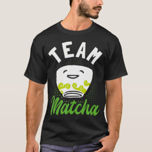 Team Matcha Groene Thee Kostuum Japans Souvenir Fu T-shirt