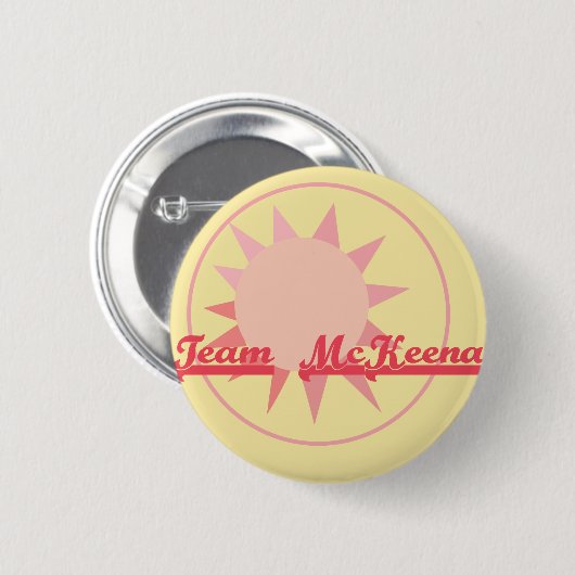 Team McKeena Button (Voorkant /achterkant)
