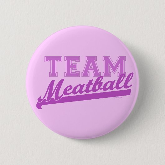 Team Meatball-Buttonnen Ronde Button 5,7 Cm (Voorkant)