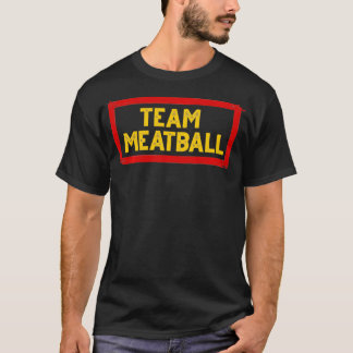 Team Meatball voor de Italiaanse Chef Foodie Prote T-shirt
