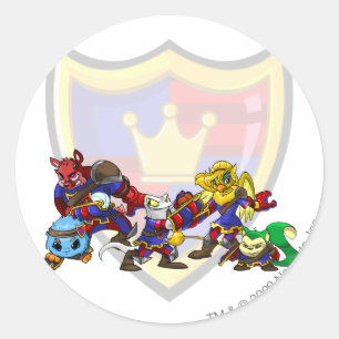 Team Meridell Group Ronde Sticker