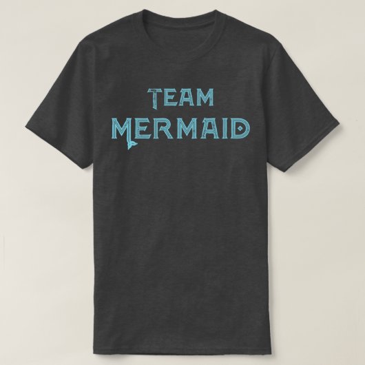 Team Mermaid T-shirt (Design voorkant)