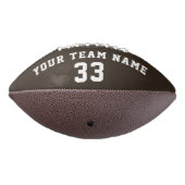 Team met aangepaste naam speler american football (Gedraaid 270)