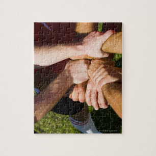 Team met wapens legpuzzel
