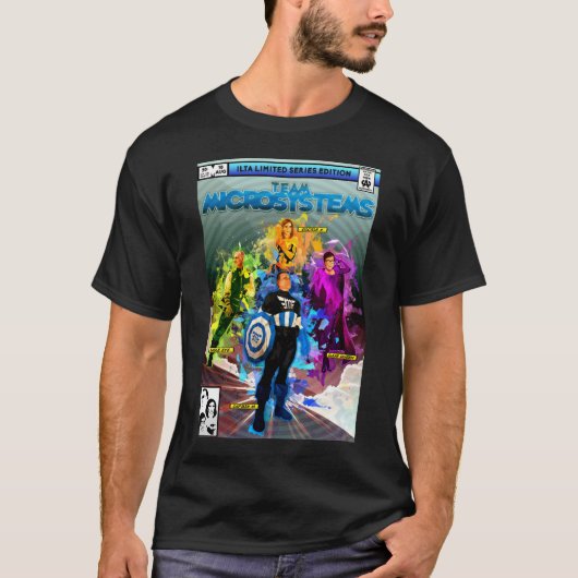 Team Microsystems Comic #1 T-shirt (Voorkant)
