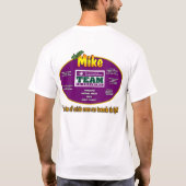 Team Mike Runner Tech Shirt (Achterkant)