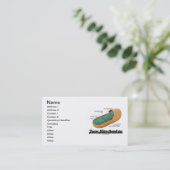 Team Mitochondria (Mitochondrion Cell Energy) Visitekaartje (Staand voorkant)