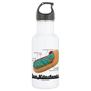 Team Mitochondria (Mitochondrion Humor) Waterfles
