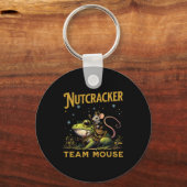 Team Mouse King Nutcracker Riding Frog Llet Dance  Sleutelhanger (Voorkant)