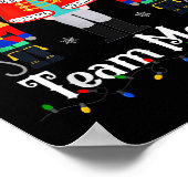 Team Mouse Nutcracker Christmas Dance Funny Soldie Poster (Hoek)