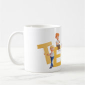 TEAM Mug – Fun & Motivational Design (Gauche)