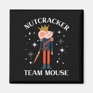 Team Muis Notenkraker Kerst Dans Fun Soldaat Magneet