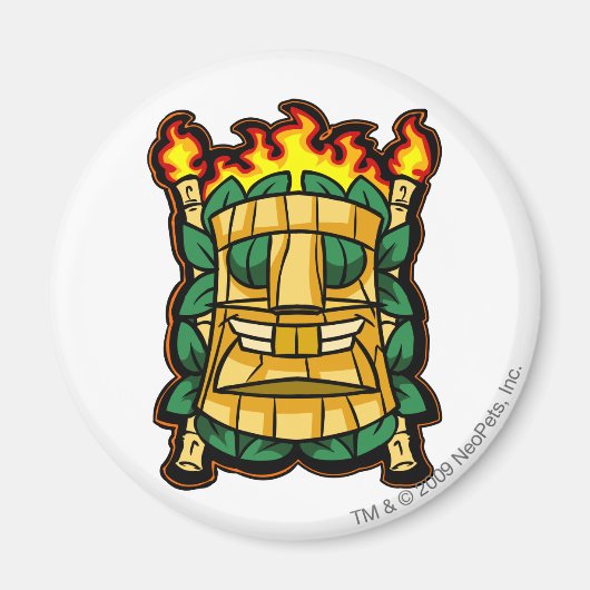 Team Mystery Island Logo Magneet (Voorkant)