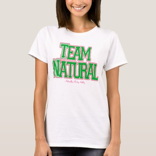 Team Natural Baby T-shirt (Voorkant)
