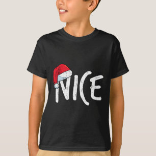 Team Naughty Leuk Grappig Matching Kerst Koppels T-shirt