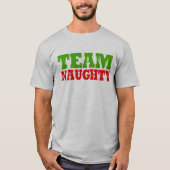 TEAM NAUGHTY T-SHIRT (Voorkant)