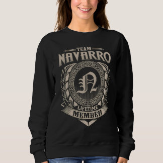 Team Navarro Levenslang Lid Vintage Navarro Famili Trui