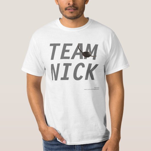 Team Nick T-shirt (Voorkant)