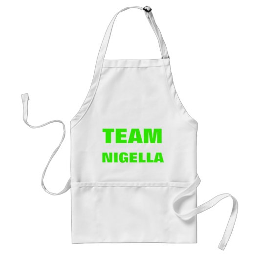 Team Nigella apron Standaard Schort (Voorkant)