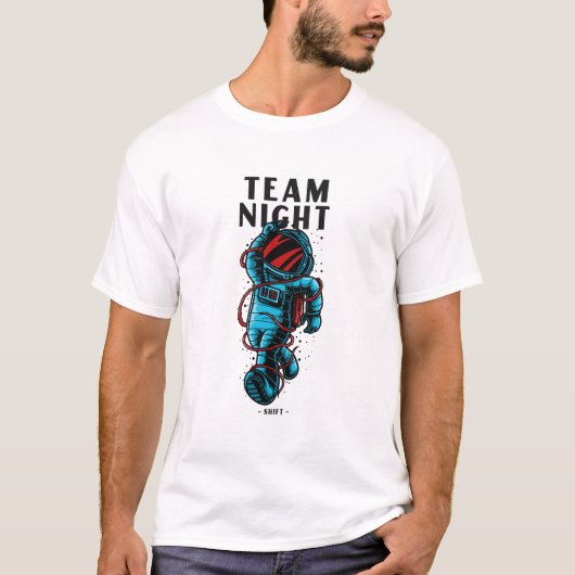 Team Night Shift T-shirt (Voorkant)