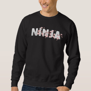 Team Ninja Cherry Blossom Funny Gamers T-shirt Gam