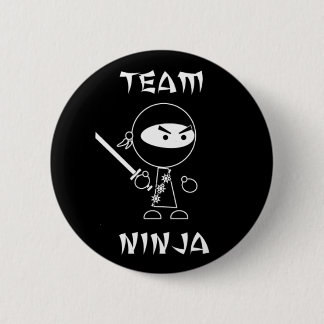 Team Ninja Ronde Button 5,7 Cm