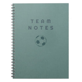 Team Notes - Football Notitieboek