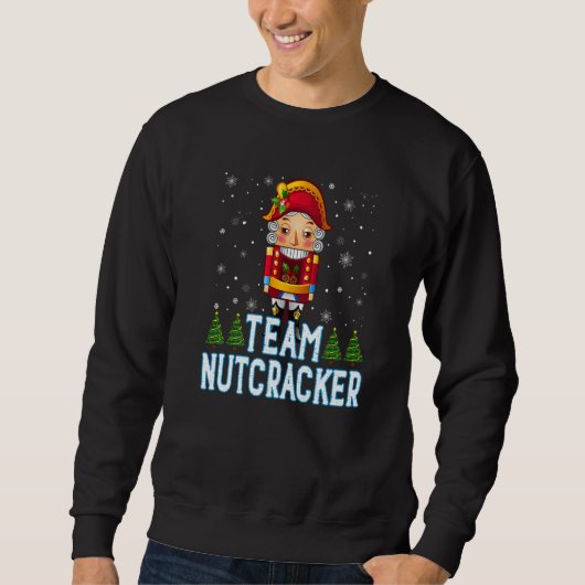 Team Nutcracker Ballet Christmas Cute Trui (Voorkant)