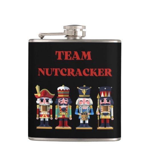 Team Nutcracker    Heupfles (Voorkant)