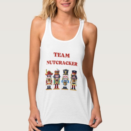 Team Nutkraker  Tanktop (Voorkant)