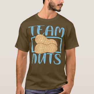 Team Nuts Funny Matching Party Baby Gender Rev T-shirt