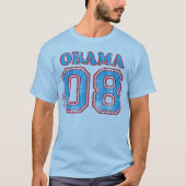 Team Obama 08 T Shirt (Voorkant)