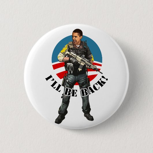 Team Obama 2012 Ronde Button 5,7 Cm (Voorkant)