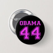 team obama ronde button 5,7 cm (Voorkant /achterkant)