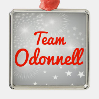 Team Odonnell Metalen Ornament