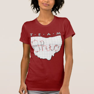 Team Ohio Agility Red/Maroon Shirten T-shirt